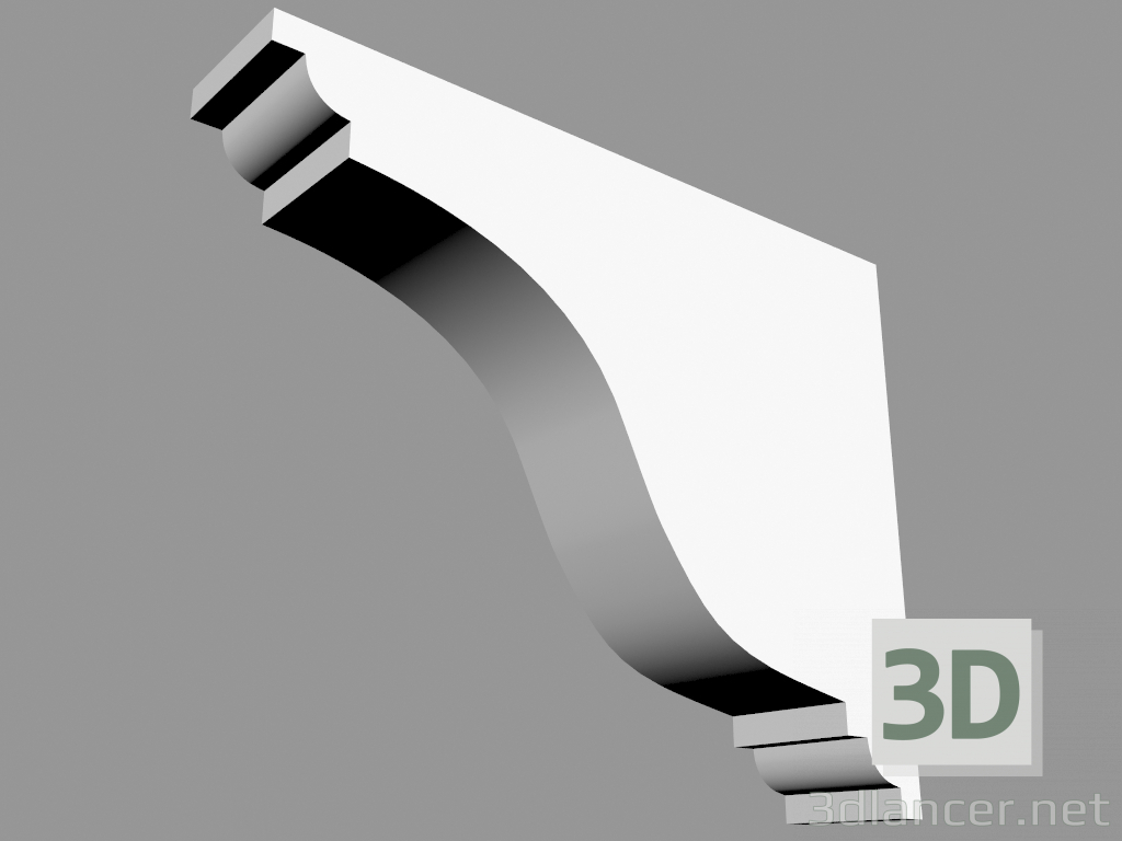 3D Modell Modilion TF04 (7,7 x 25 x 20 cm) - Vorschau