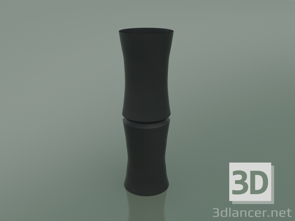 3D modeli Vazo Bambu (H 34cm) - önizleme