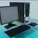3d model PC - preview