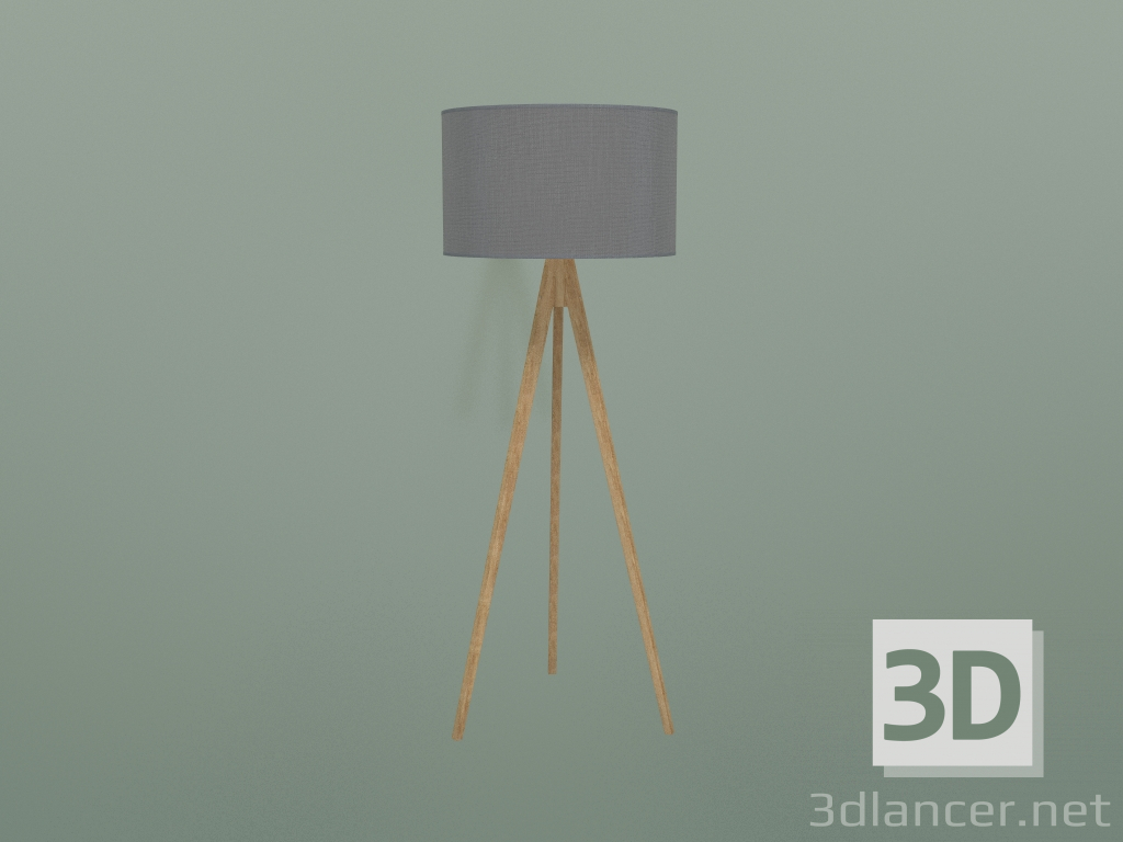 3D modeli Zemin lambası 5040 Treviso - önizleme