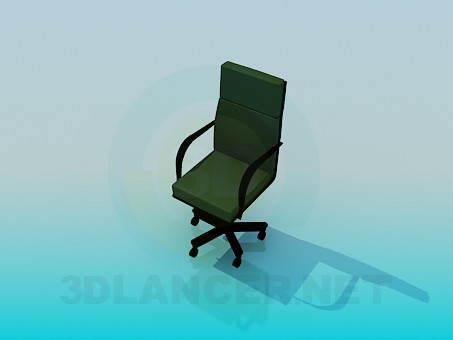 modello 3D Sedia da ufficio - anteprima