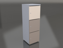 Запирающийся шкаф LOK03 (402x432x1228)