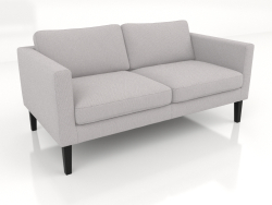 2-Sitzer-Sofa (hohe Beine, Stoff)