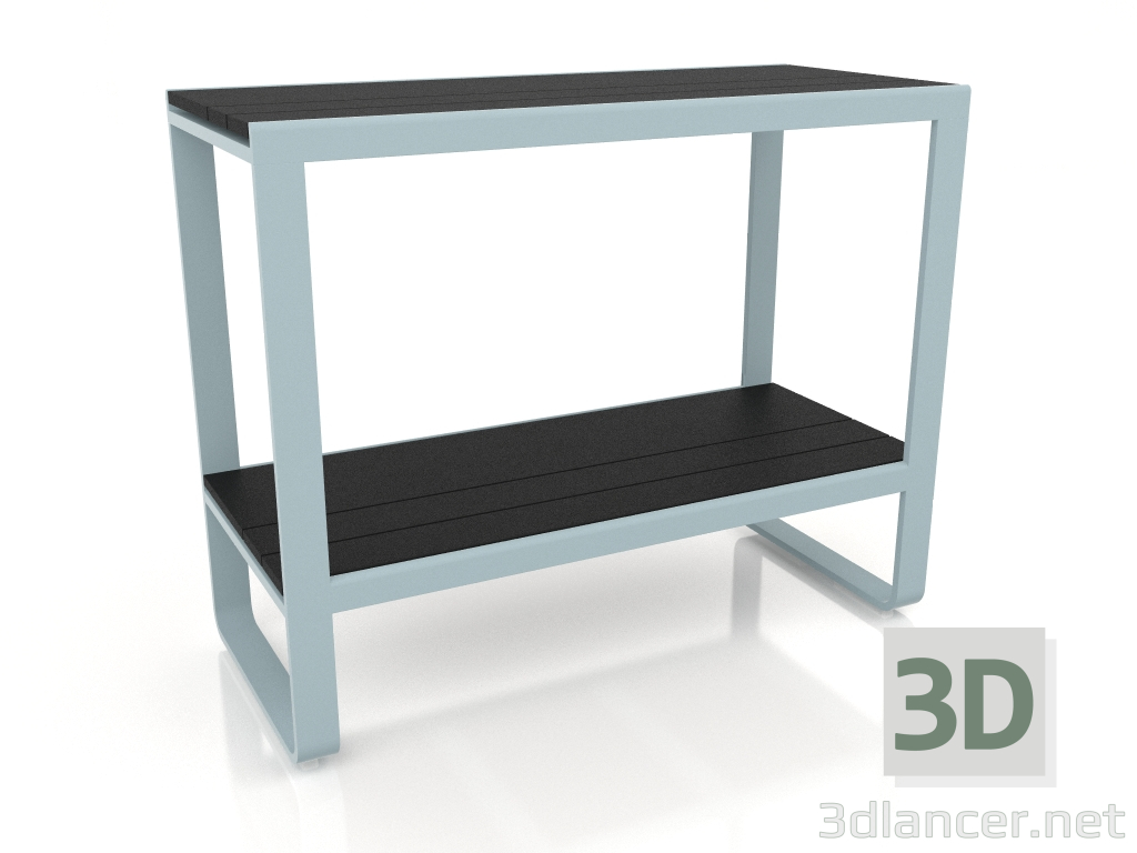 3D Modell Regal 90 (DEKTON Domoos, Blaugrau) - Vorschau