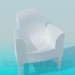 3D modeli Ayaklı sandalye - önizleme