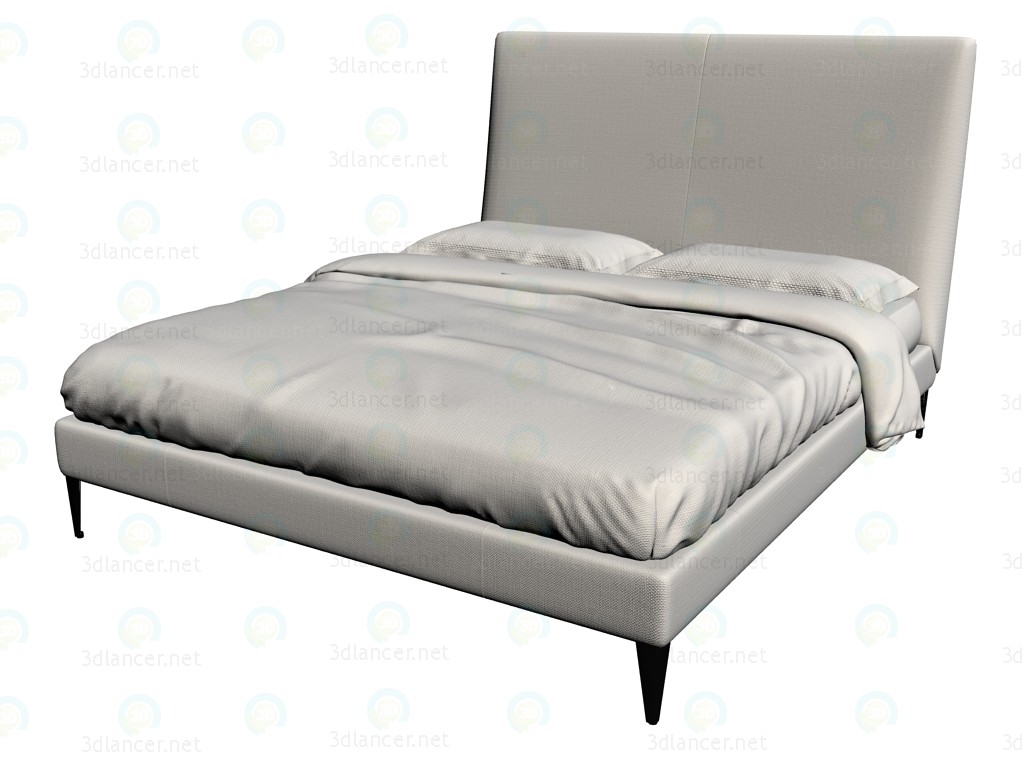 3d модель Ліжко 9845 3 – превью