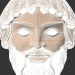 Máscara griega 3D modelo Compro - render