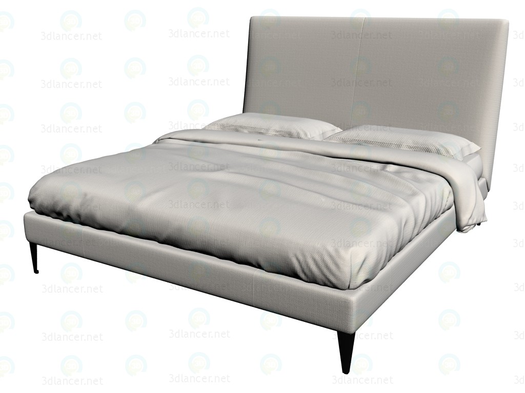 3D Modell Bett 9845 4 - Vorschau