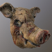 modèle 3D de Masque de cochon acheter - rendu