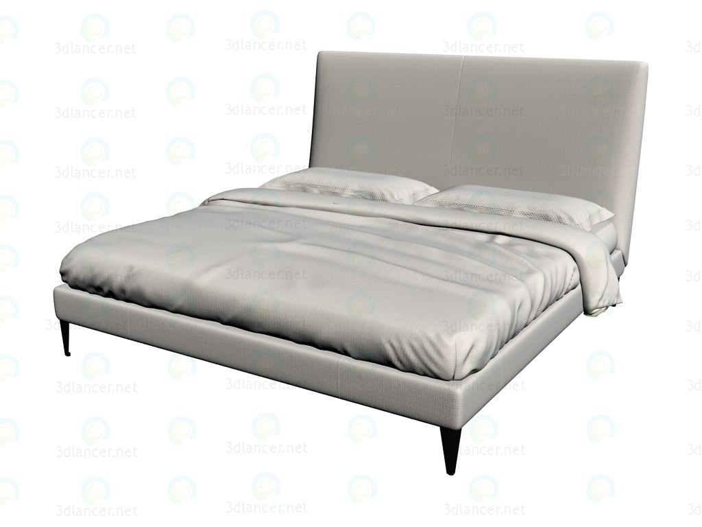 3d модель Ліжко 9845 5 – превью