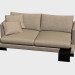 3D Modell Sofa Doppel Lancaster - Vorschau