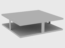 Mesa de café LAYER SMALL TABLE (130x130xH35)