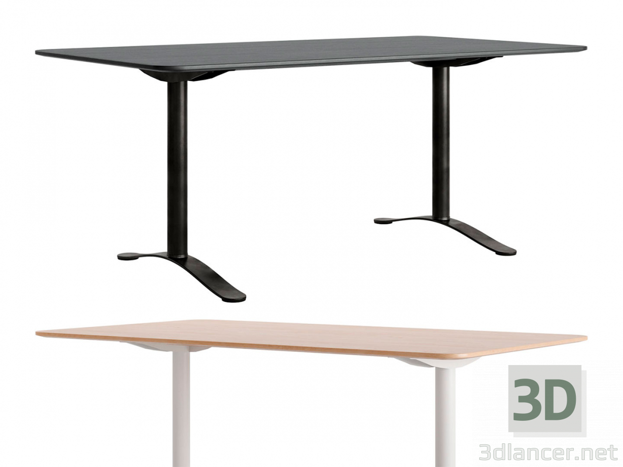 3d Table Aplomb HB-1590 by Skandiform model buy - render