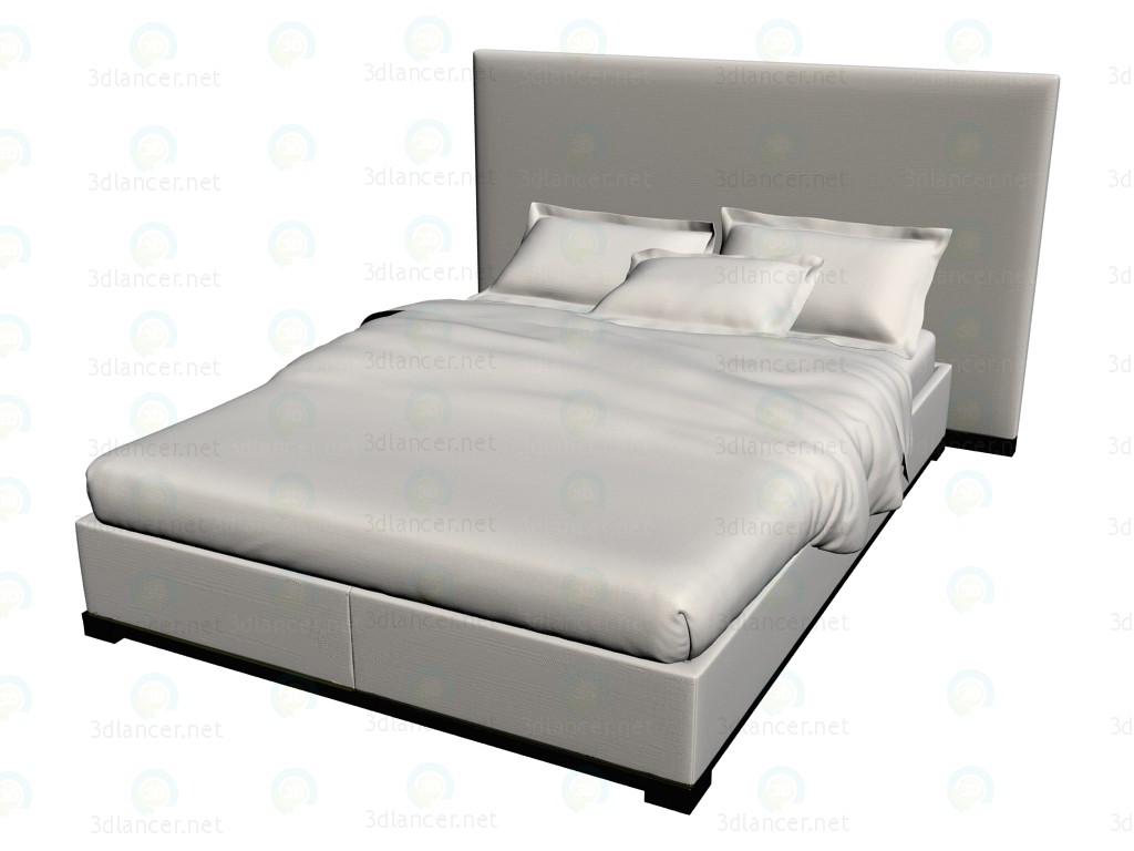 3d model bed 2045 2 - preview