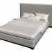 3D Modell Bett 2045 2 - Vorschau