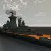 3d Warship model buy - render