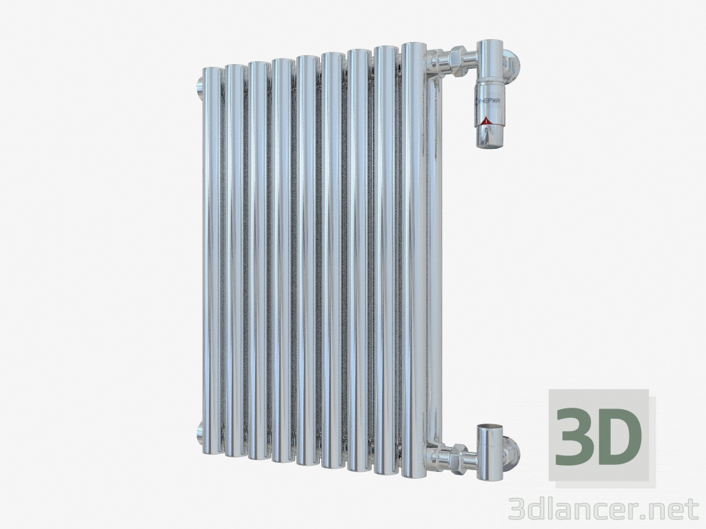 modello 3D Radiatore Estet (500x363; 9 sezioni) - anteprima