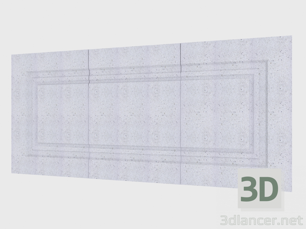 Modelo 3d Painel (FF68M) - preview