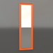 modello 3D Specchio ZL 18 (450x1500, luminoso arancione brillante) - anteprima