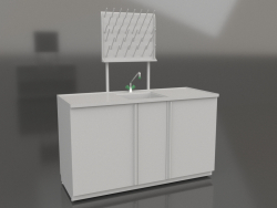 प्रयोगशाला रासायनिक सिंक LK-1500 SMS-PV