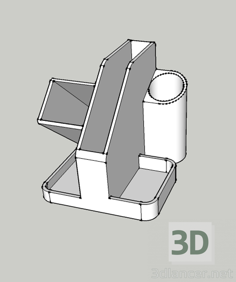 3D Modell Organisator - Vorschau