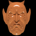 3d Mask repelling evil spirits model buy - render