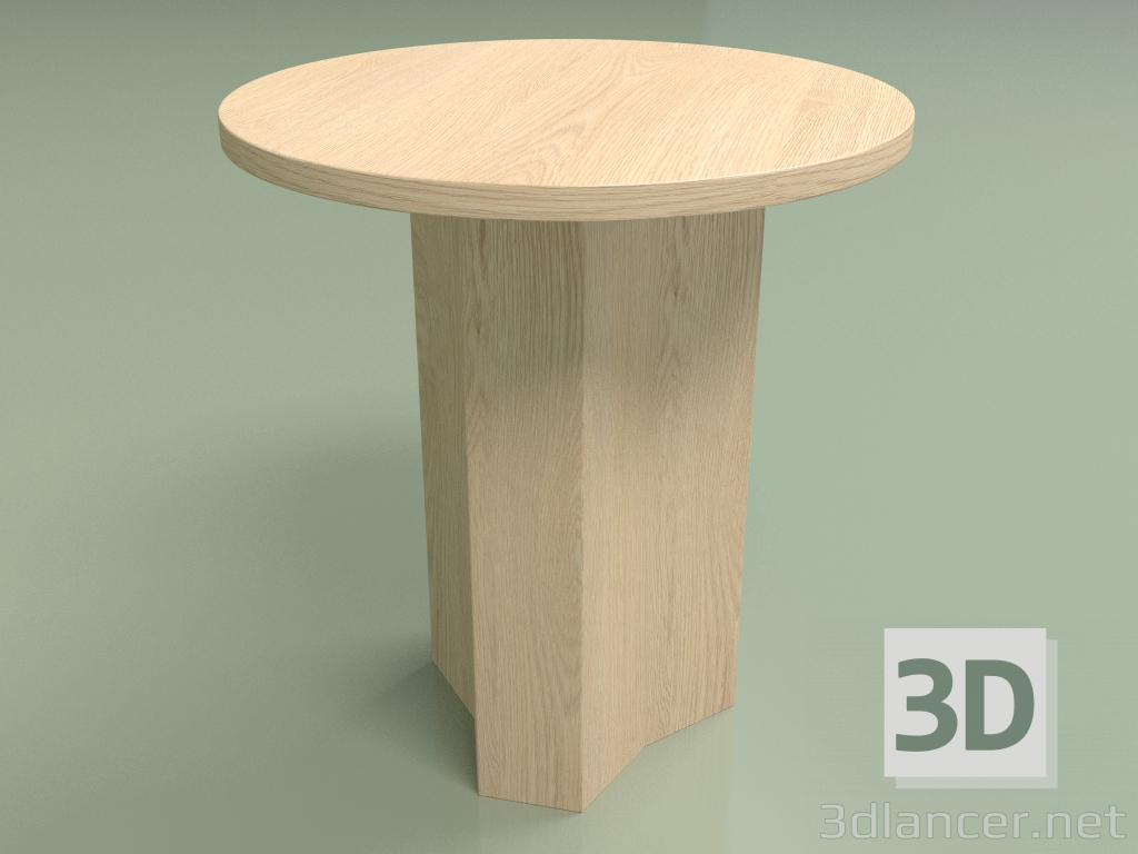 3D Modell Beistelltisch Trape Oak - Vorschau