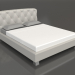 3d model Double bed ALISTER 1600 (A2172E) - preview