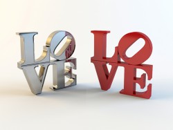 Lettres LOVE