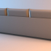 3d Угловой диван Торонто модель купить - ракурс