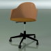 Modelo 3d Cadeira 2311 (5 rodas, com almofada, PA00002, PC00004 polipropileno) - preview