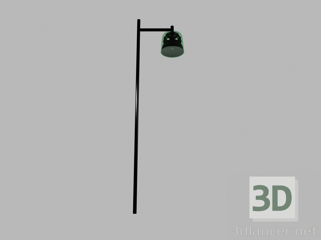 3d model Poste de la lámpara de calle W Bell - vista previa