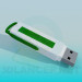 3D modeli USB flash sürücü - önizleme