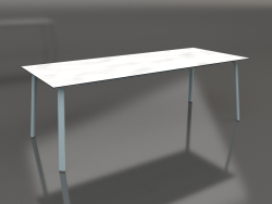 Mesa de comedor 220 (Gris azul)