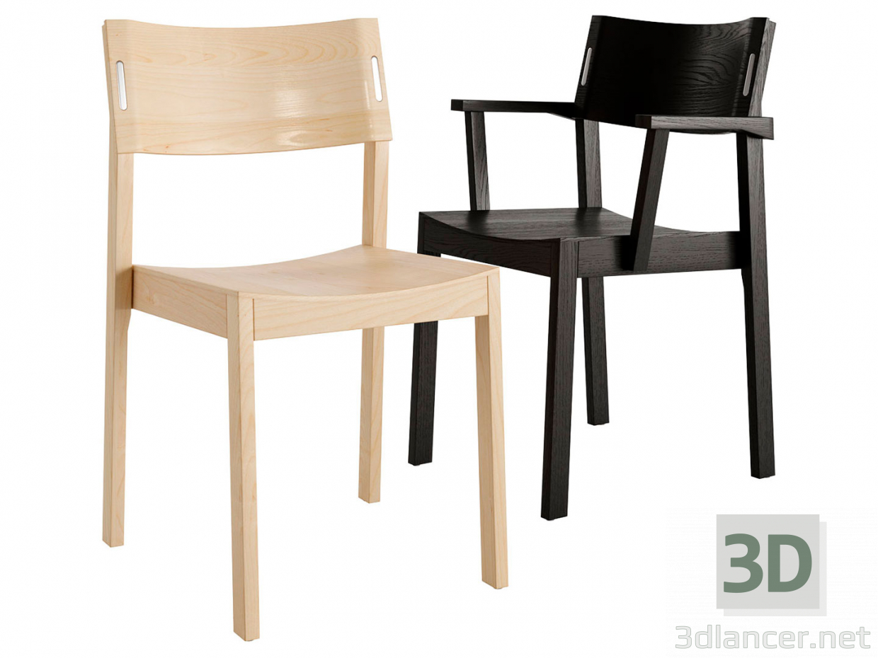 3D Skandiform'dan Desibel Sandalyeler S-005 ve KS-105 modeli satın - render