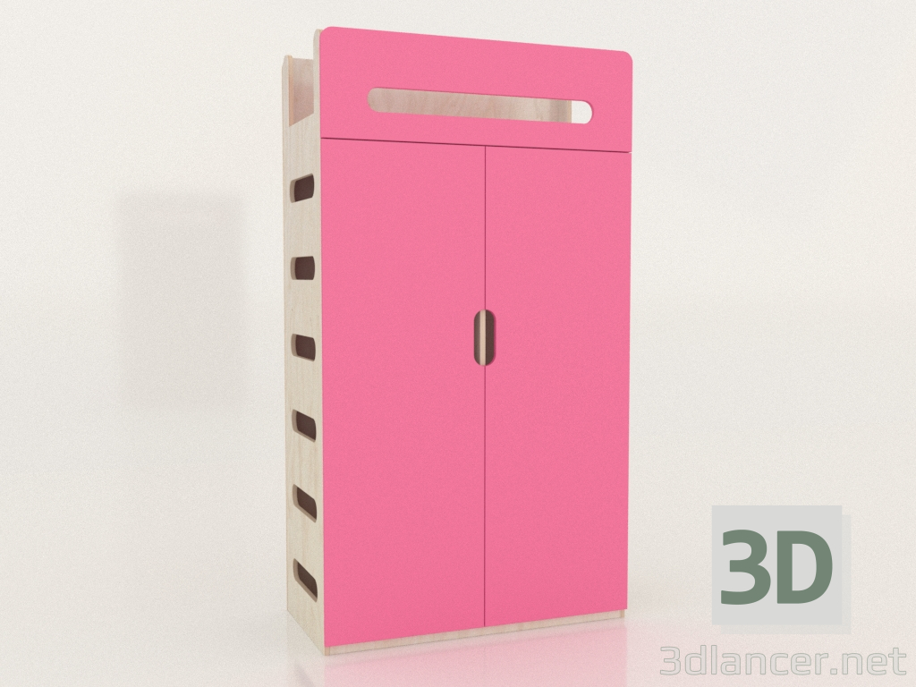 3D Modell Kleiderschrank geschlossen MOVE WE (WFMWE1) - Vorschau