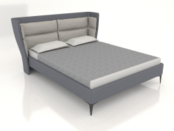Double bed SPAZIO 1600 (A2290)