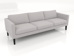 4-seater sofa (high legs, fabric)