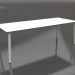3 डी मॉडल डाइनिंग टेबल 220 (सीमेंट ग्रे) - पूर्वावलोकन
