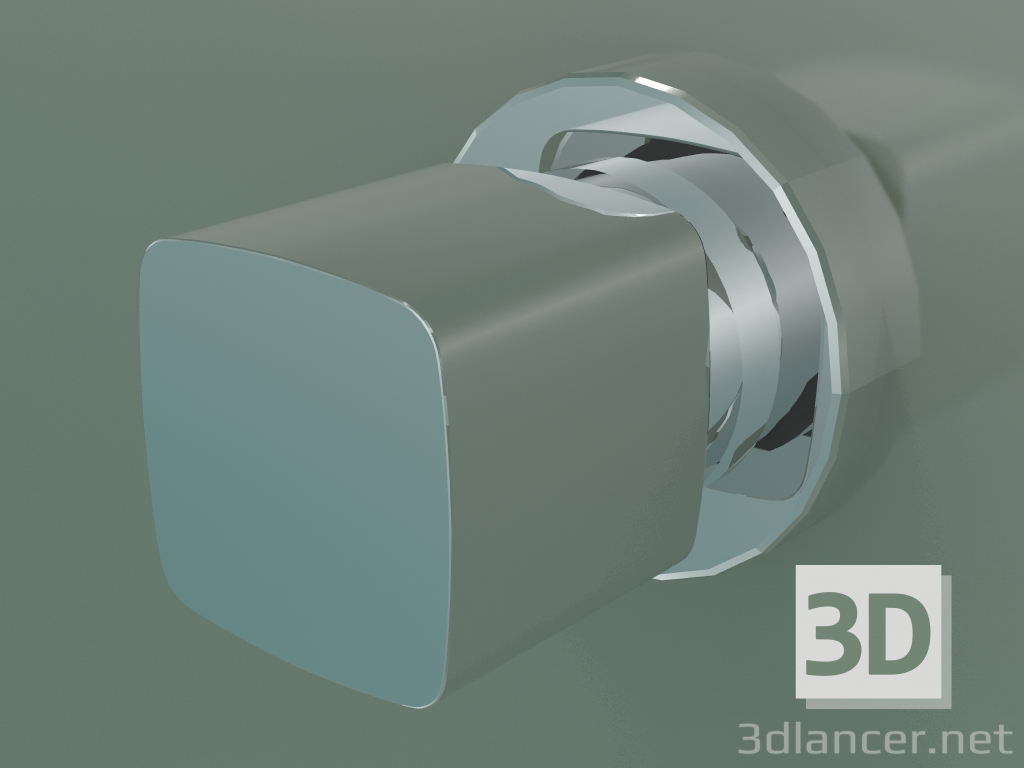 3D Modell Absperrventil E, Unterputz (31677000) - Vorschau