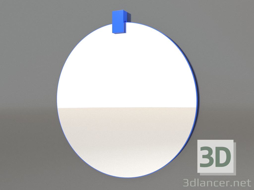 3D modeli Ayna ZL 04 (d=500, mavi) - önizleme