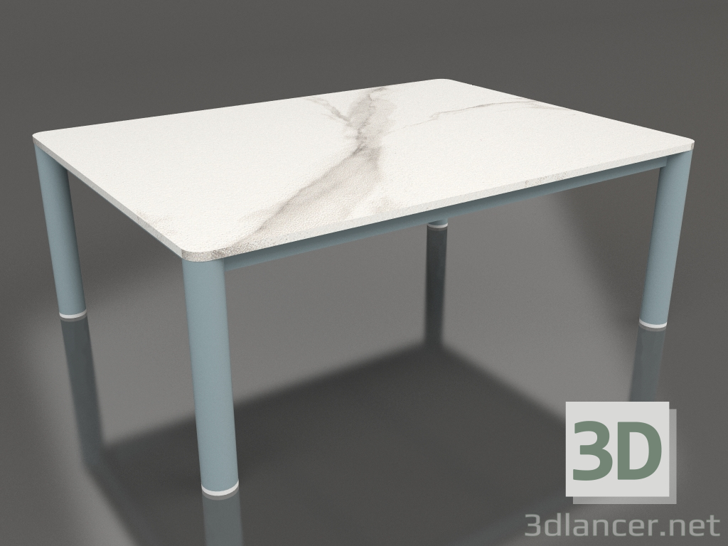 3d model Coffee table 70×94 (Blue gray, DEKTON Aura) - preview