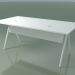 modello 3D Tavolo da ufficio rettangolare 5458 (H 74 - 89 x 179 cm, melamina N01, V12) - anteprima
