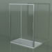 3d model Sliding shower cubicle ZN 150, for a shower tray in a niche - preview