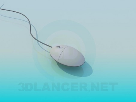 modello 3D Сomputer mouse - anteprima