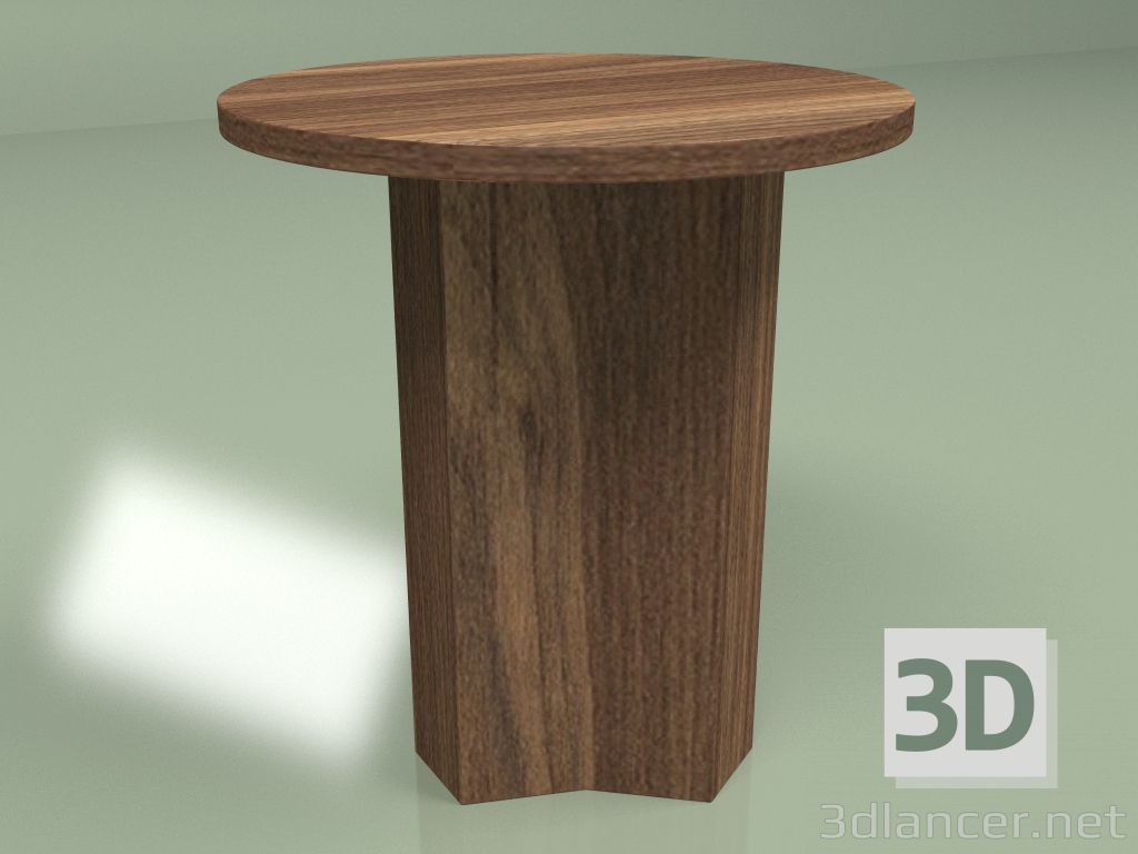 modello 3D Tavolino Trape Nut - anteprima