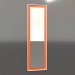 3d модель Дзеркало ZL 18 (450x1500, white, luminous bright orange) – превью