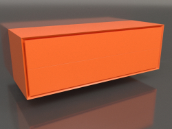 Armoire TM 011 (1200x400x400, orange vif lumineux)