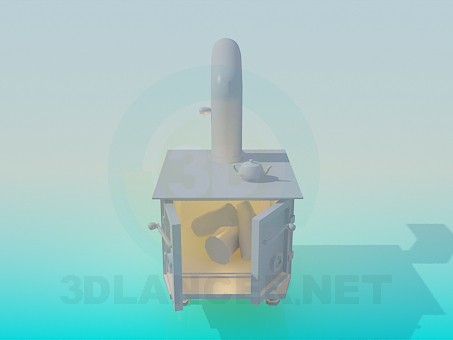 3d model Stove - preview