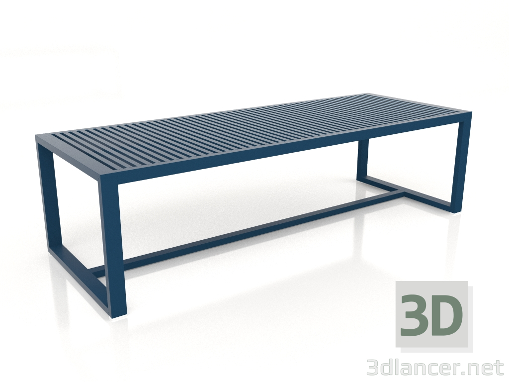 3D modeli Yemek masası 268 (Gri mavi) - önizleme